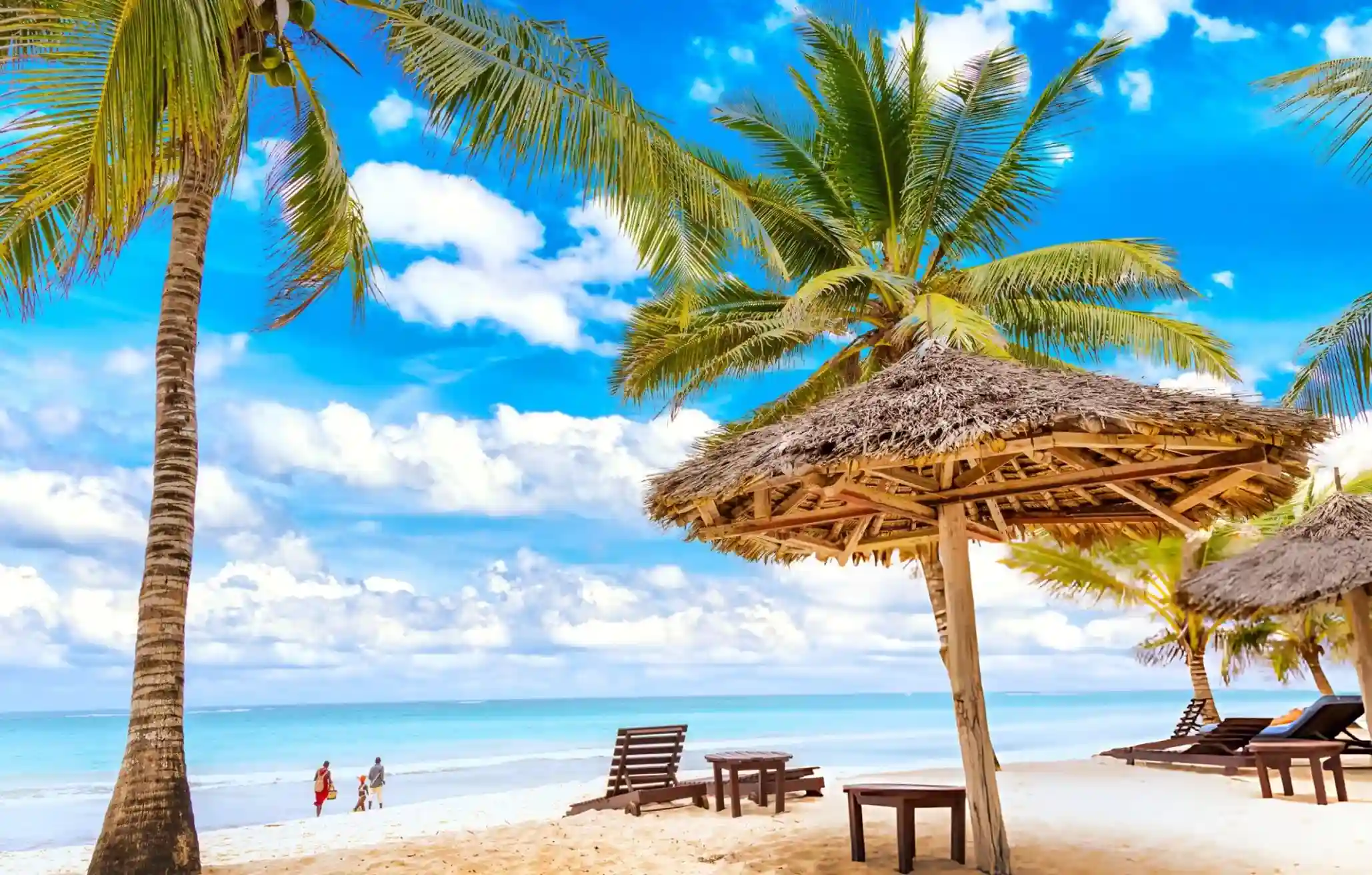 Diani luxury resort on Kenya coast